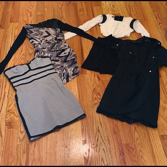 4 Bebe & Bebe Addiction XS/S Dresses >$350! - Picture 2 of 8